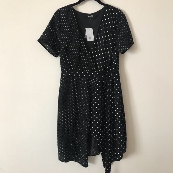 dee elly wrap dress
